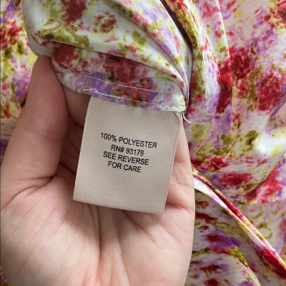 Philosophy Floral Blouse Dress - Picture 7 of 7